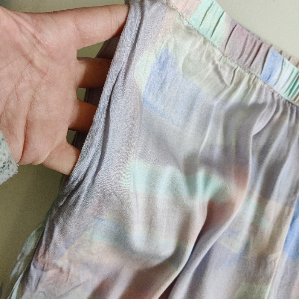 Soft Surroundings Bamboo Multi-Color soft casual pants - Picture 4 of 8
